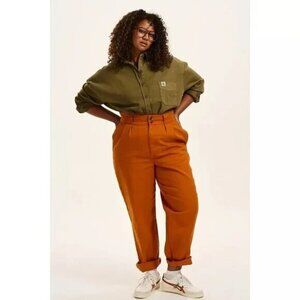 Lucy & Yak Orange Trousers (mislabled length read description)
